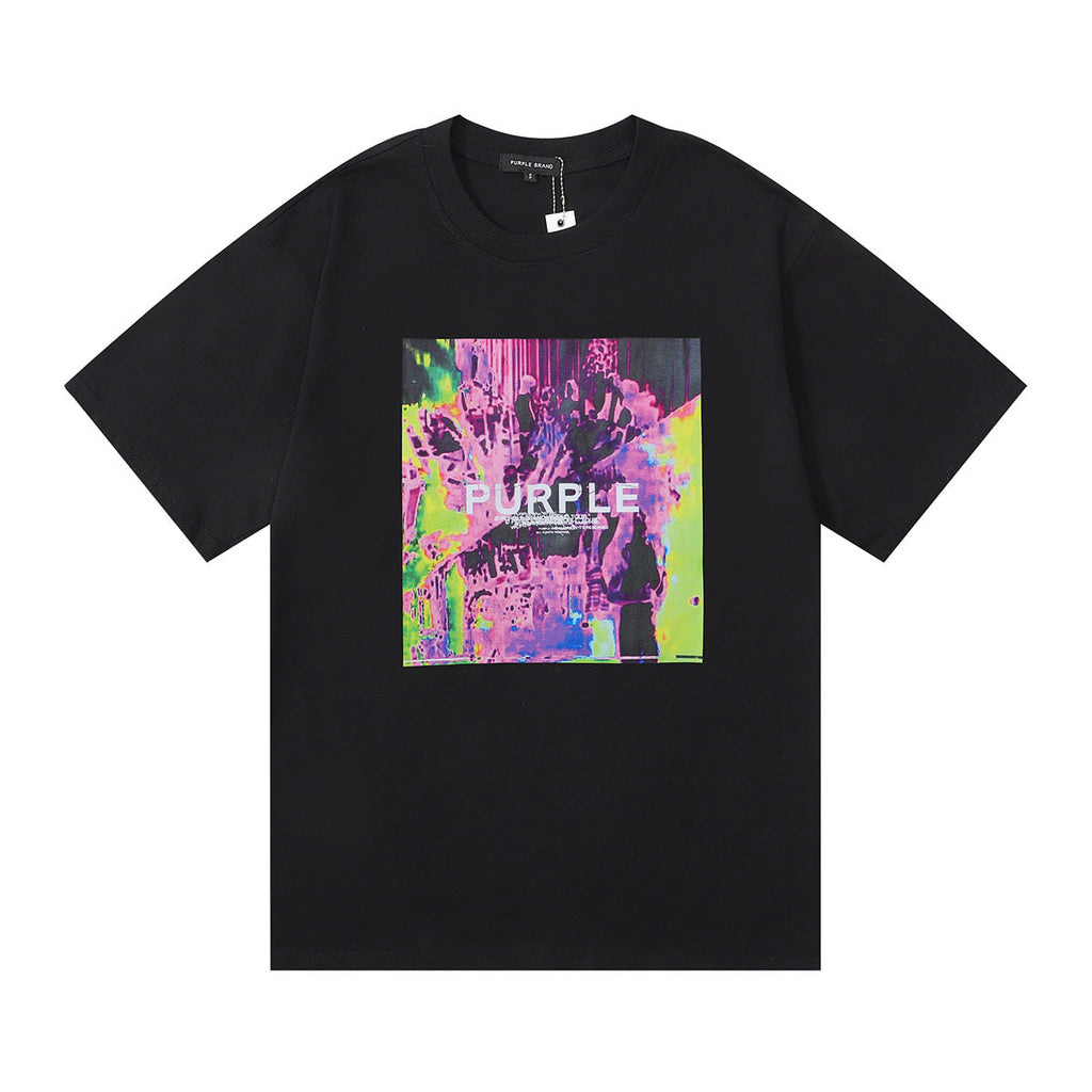 Street style Purple Brand T-shirt