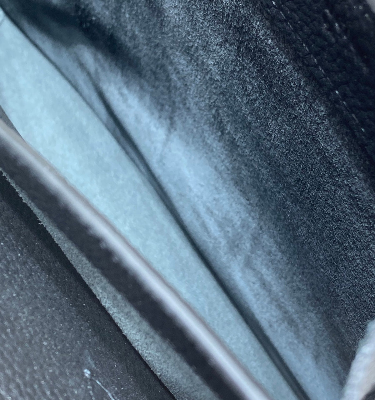 HERMES KELLY DEPECHES 38 BRIEFCASE IN BLACK TOGO CALFSKIN SILVER HARDWARE