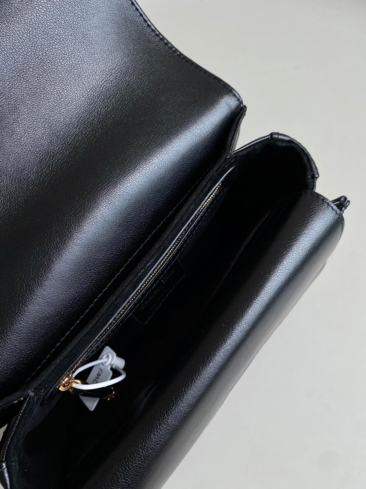 DIOR MINI JOLIE 22 BAG BLACK CALFSKIN