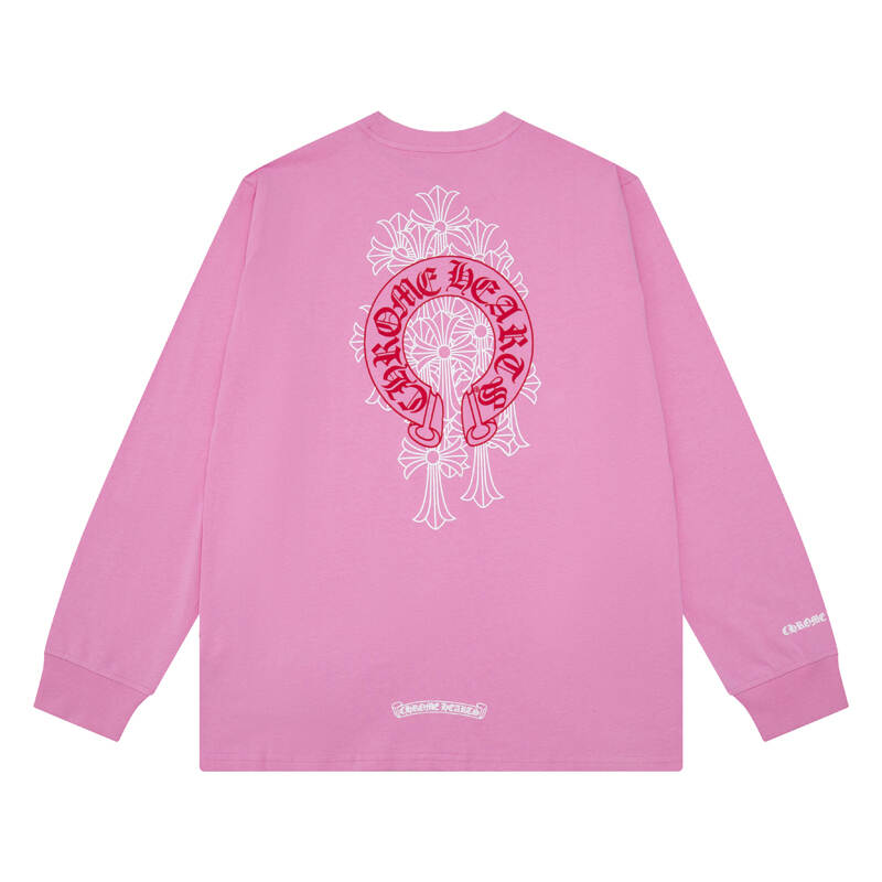 CHROME-HEARTS Men's Long-Sleeve T-shirt Sweatshirt K8006